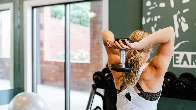 Fitness Center with Strength Equipment