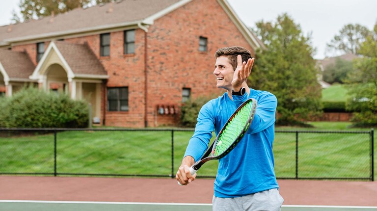 Outdoor Tennis Court