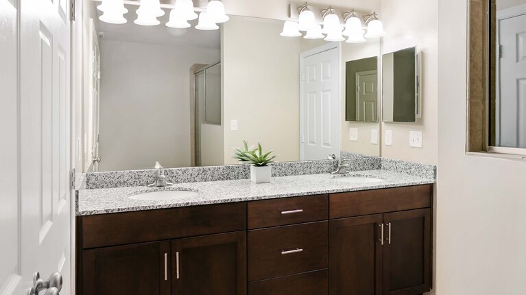 Spacious Bathroom with Double Vanity