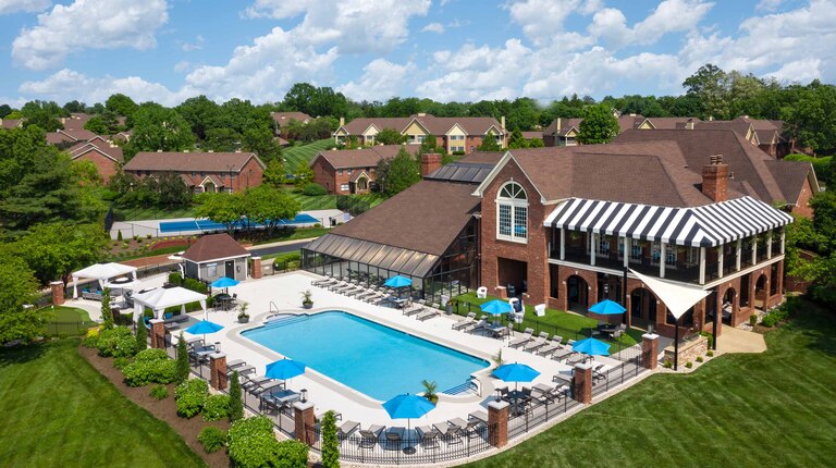 Resort-Inspired Pool and Clubhouse